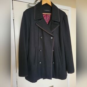 Pea coat John Varvatos  Black